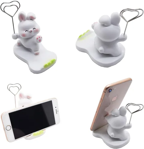Miniatura 15 de Lindo animal dinosaurio teléfono celular titular, pequeño escritorio teléfono soporte soporte para iPhone Android Samsung Galaxy Note Aaurio