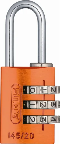 Miniatura 21 de ABUS 145/30 Candado de combinación no-TSA para maletas rígidas, equipaje, reajustable, color amarillo