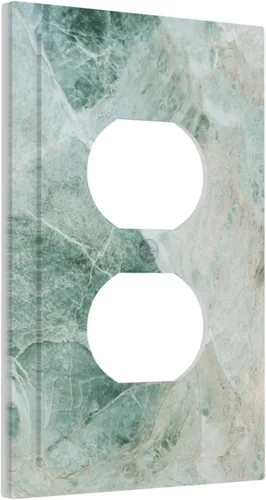 Miniatura 162 de Cubiertas Decorativas para Placas de Interruptor Abstracto Moderno de Mediados de Siglo Arco Boho Sol Dorado Hoja 1 Gang Placa de Pared Cubierta