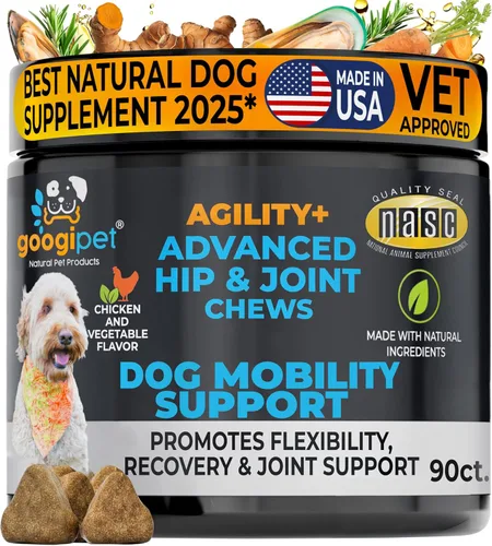 Miniatura 10 de Googipet Probiotics for Dogs Digestive Health – Prebióticos y probióticos masticables para tratamiento de infección por levaduras de perro + enzimas