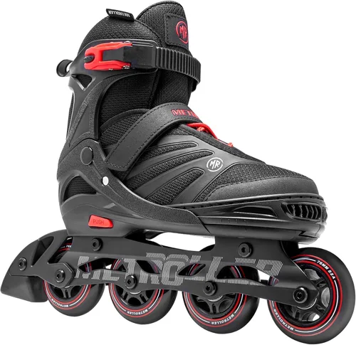 Miniatura 8 de METROLLER Patines en línea para mujeres, patines en línea ajustables para adultos, para adolescentes y niños Blanco