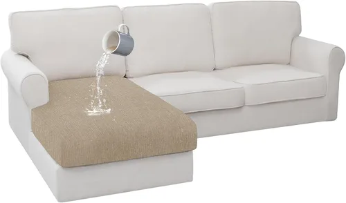 Miniatura 53 de Fundas de cojín impermeables para sofá, funda elástica lavable con diseño elástico antideslizante, protector de muebles para mascotas y niños