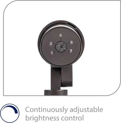 Miniatura 3 de WAC Iluminación de paisaje, luz LED de 12 V de tamaño pequeño con ángulo de haz ajustable y control de brillo integral, 50-420 lúmenes, 3000 K