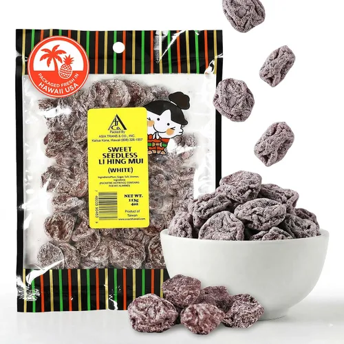 Miniatura 12 de Limón entero seco preservado – Aperitivos de cáscara de fruta deshidratada, rebanadas de semillas de limón entero, Li Hing Mui preservado
