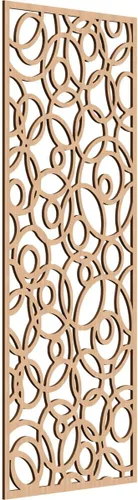 Miniatura 30 de Latrobe Paneles de pared decorativos de madera con calado, 9 3/8 pulgadas de ancho x 24 3/8 pulgadas de alto x 3/8 de alto, roble rojo rojo (Red Oak)