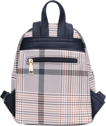 Miniatura 3 de KKXIU Mochila pequeña para mujer, bolso convertible de cuero para mujer