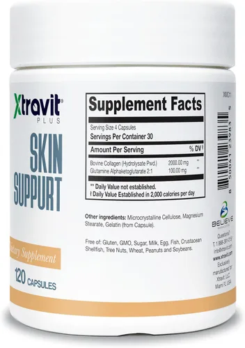 Miniatura 2 de Suplemento de apoyo para la piel, suplementos de colágeno natural para hombres y mujeres, puede promover el crecimiento saludable de la piel