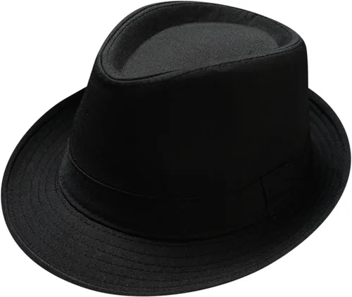 Sombreros clásicos de fedoras para hombre, estilo vintage, verano, playa, playa, sombrero de ala corta, sombrero de jazz de Panamá para hombres y