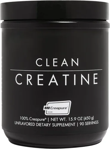 CLEAN Creatina - Creapure 100% creatina monohidrato en polvo para la salud muscular, el rendimiento y el apoyo cognitivo | Certificado por terceros
