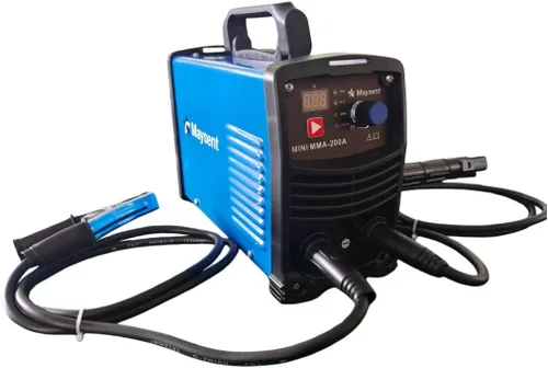 Miniatura 2 de MAYSENT Mini soldador de palo MMA de 200 A, inversor portátil de 110 V, arranque en caliente, fuerza de arco, antiadherente, pantalla digital