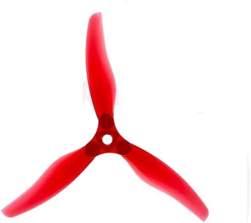 GEMFAN Floppy Proppy F5135 Hélice 12 unids/2 Pares 5.1 pulgadas 3 cuchillas plegable hélice plegable 0.197 in Popo Compatible para RC FPV Racing