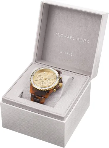 Miniatura 6 de Michael Kors Everest - Reloj de cuarzo con cronógrafo de acero inoxidable