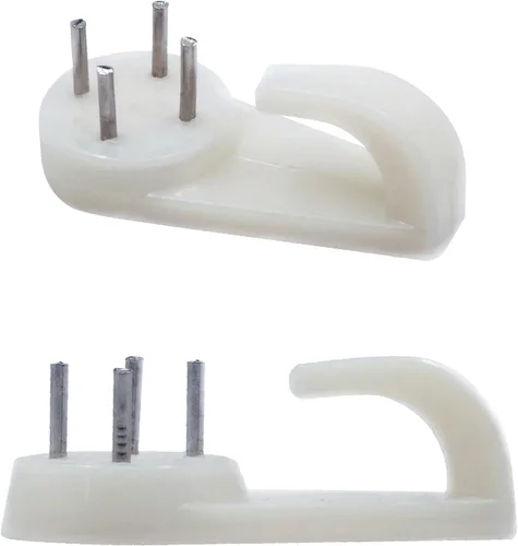Miniatura 9 de Kit para colgar cuadros, ganchos de pared sin daños para marco, 68 clavos invisibles para hormigón, pared dura y pared de cemento (mezcla)