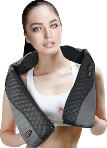 Miniatura 7 de Accro Shiatsu - Masajeador de pies y piernas para espalda, cuello, hombros y piernas con amasamiento profundo con calor (viene con bolsa)
