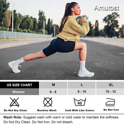 Miniatura 6 de Amutost Calcetines acolchados para mujer, 5 pares