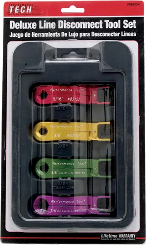 Miniatura 2 de Performance Tool W89334 Juego de herramientas de desconexión de combustible y transmisión de lujo, 4 piezas