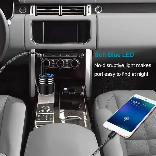 Miniatura 6 de Cargador de coche de carga rápida 30 W USB C adaptador de coche, cable tipo C a C para Google Pixel 10a 10 Pro XL/Fold 9 Pro, 8a 8 7a 7 6a 6 5 4a 3a