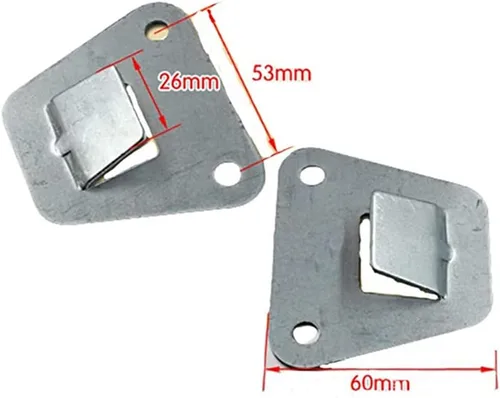 Miniatura 3 de zoele Soporte de ventilador de montaje en pared, soporte oscilante para ventilador de pared, soportes de soporte ocultos, kit de gancho de soporte