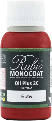Miniatura 22 de Rubio Monocoat Muestra de Acabado de Aceite para Madera - Puro Aceite Plus Parte A Aceite de Linaza de Secado Rápido y Ecológico para Uso Pure