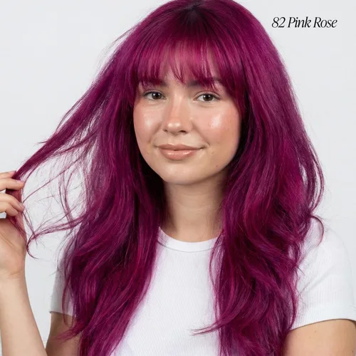 Miniatura 2 de Adore Tinte Semi Permanente para Cabello (082 Rosa Rosada) Tinte para Cabello Rosa Vegano y Libre de Crueldad Sin Amoníaco, Sin Peróxido, Sin
