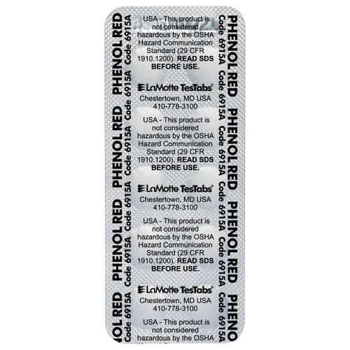 Miniatura 2 de LaMotte 6915A TesTabs de grado visual, rojo fenol, 100 ct.