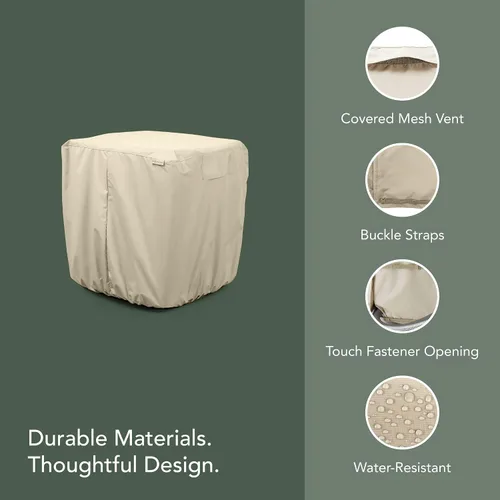 Miniatura 4 de Covermates Funda de aire acondicionado, protección duradera resistente a la intemperie para unidades al aire libre, poliéster Elite 300D, 30