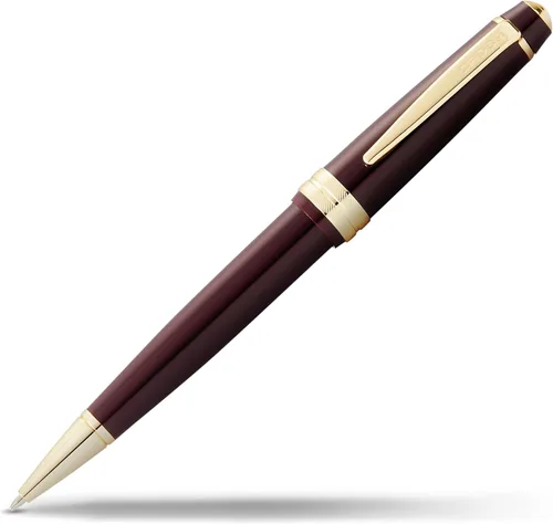 Miniatura 6 de Cross Bailey - Bolígrafo recargable de punta mediana, tinta negra, presentado en una caja de regalo para todos los días - rojo