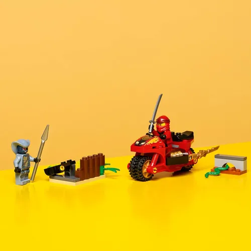 Miniatura 6 de LEGO NINJAGO Legacy Kai's Blade Cycle 71734 Ninja - Juego de construcción de motocicleta, con Ninjago Kai y una serpiente; nuevo 2021 (54 piezas)