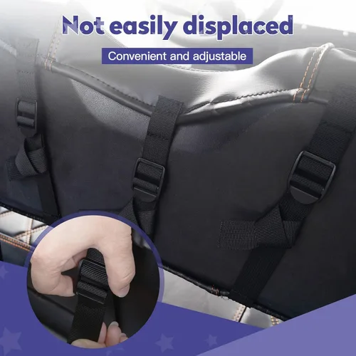 Miniatura 6 de NOKINS Juego de Fundas de Asiento de Diamante para Carrito de Golf, Compatible con EZGO TXT 1994-2013/EZGO RXV Almohada de Asiento Delantero