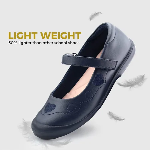 Miniatura 3 de firelli Zapatos de uniforme escolar Mary Jane para niña, zapatos de vestir cómodos para niñas