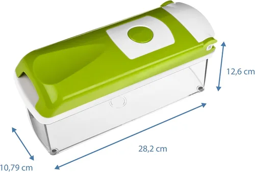 Miniatura 4 de Genius Nicer Dicer Plus 18 piezas Kiwi Cortador multiusos Cortador de frutas y verduras
