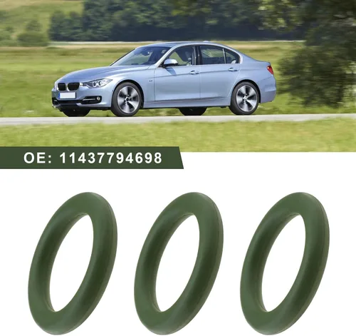 Miniatura 4 de 5 piezas de repuesto para tubo guía de aceite 11437794698 compatible con BMW Serie 1 Serie 3 Serie X3 Z4 E87 E46 E90 E83 E85 Junta de sello de junta