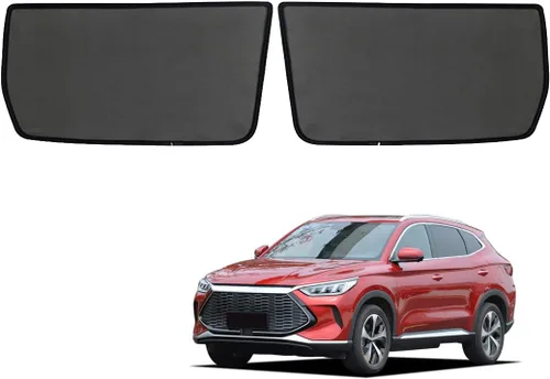 Miniatura 11 de ZJIEX Car Window Shade for Kids Side Window Sun Shade for Song Plus 2020+ Magnetic Curtain Sun UV Protection Covers for Baby Auto Accessories,7PCS