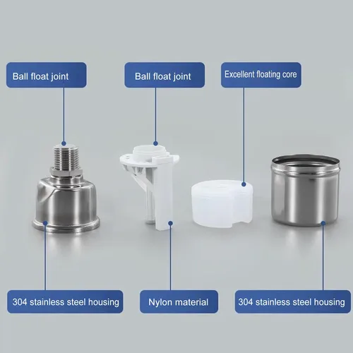 Miniatura 6 de Water Level Control Float Valve Automatic 304 Stainless Steel Mini Ball Valve for Tank DN20