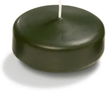 Miniatura 16 de yummi Caja de 18 velas flotantes color rojo rubí de 3 pulgadas