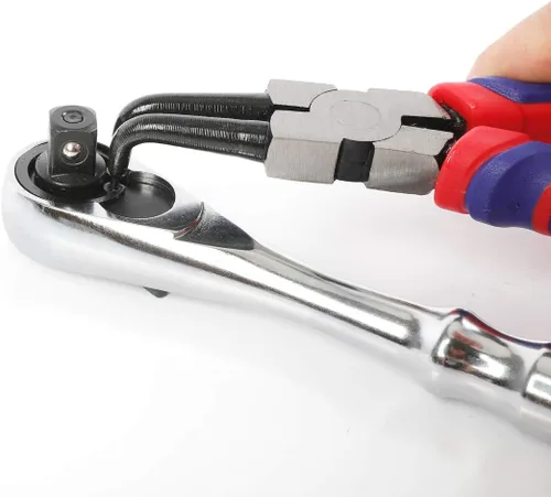 Miniatura 7 de WORKPRO Juego de 4 alicates de anillo a presión – Kit de alicates de clip para circuito interno/externo de 7 pulgadas