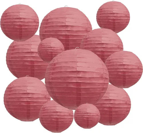 Miniatura 19 de 20 linternas de papel negras para fiestas, 6, 8, 10, 12 pulgadas, chinas, asiáticas, colgantes, redondas, para cumpleaños, bodas, Halloween