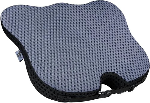 Miniatura 8 de Wedge Car Seat Cushion for Better Visibility & Sciatica Pain Relief - High Density Memory Foam, Non-Slip Ergonomic Car Seat Cushion for Driving