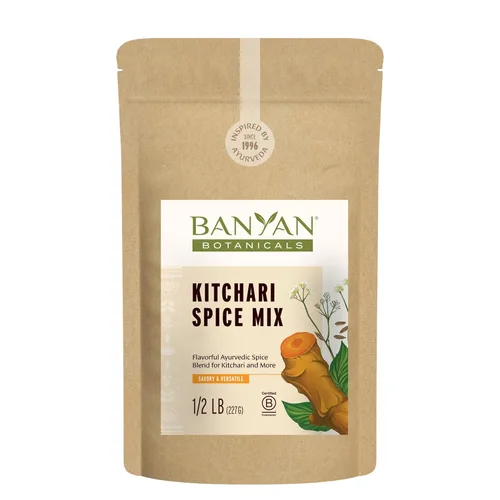 Miniatura 9 de Mezcla de especias Kitchari Banyan Botanicals, 97% orgánico, especias ayurvédicas para estimular la digestión