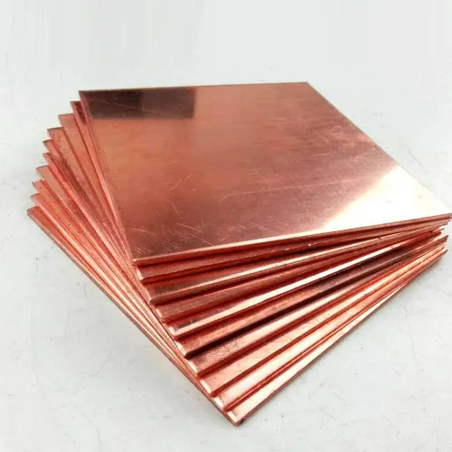 Miniatura 5 de Hoja de metal de cobre puro 99.9% Bloque de cobre puro T2 Barra plana de cobre Ancho 20mm/0.8inch Espesor 0.787 in Longitud,0.787 in
