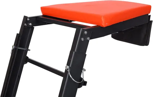 Miniatura 3 de Enredadera de motor automotriz plegable, altura ajustable, capacidad de 400 libras, enredadera de motor superior alta con cuatro ruedas, cubierta