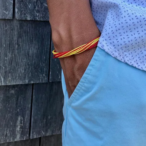 Miniatura 146 de Rumi Sumaq Pulsera de concientización para hombres, mujeres y niños – Pulsera de apoyo tejida ajustable anudada a mano – Pulsera de conciencia sutil