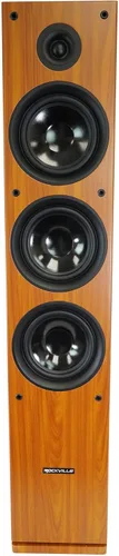 Miniatura 5 de Rockville (1) RockTower 64C Classic Home Audio Tower Altavoz Pasivo 4 Ohm Madera clásica
