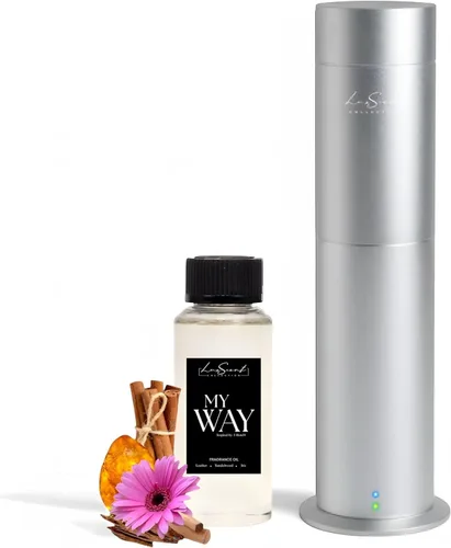 Miniatura 11 de Kit Inicial de Difusor de Aroma para Hasta 1000 Pies Cuadrados de Cobertura - 120ML de Aceite Esencial Sin Agua Incluido - Difusor de Aroma de Lujo