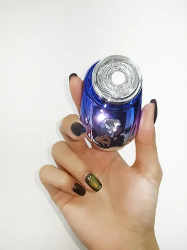 Miniatura 3 de Mini maquinilla de afeitar portátil, maquinilla de afeitar eléctrica impermeable, carga tipo C dura hasta 60 días, afeitadora eléctrica de viaje