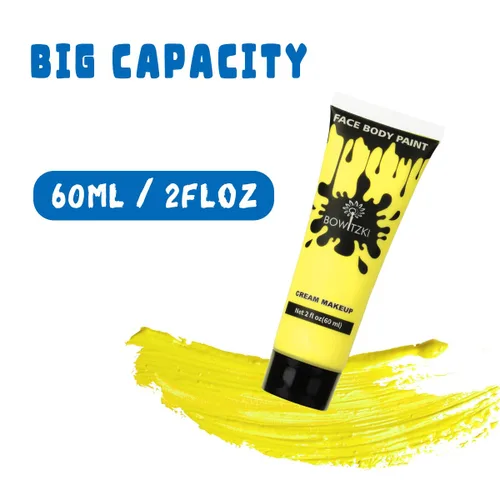 Miniatura 2 de Bowitzki Pintura facial y corporal, 2 onzas, maquillaje en crema, 2.0 fl oz, pintura facial a base de agua, efectos especiales para adultos y niños