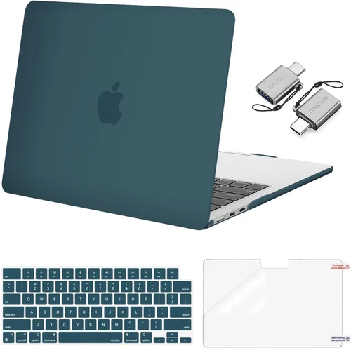 Miniatura 36 de Mosiso Funda para MacBook Air de 13 y 13.6 pulgadas, 2024, 2023 y 2022, M3 A3113, M2 A2681, Touch ID, carcasa rígida, cubierta de teclado, protector