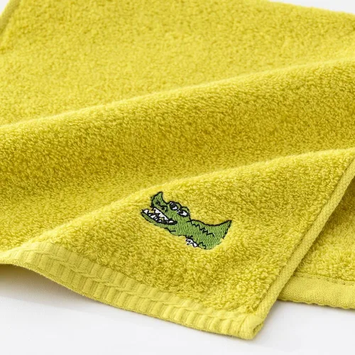 Miniatura 6 de sense gnosis Toallas faciales de 100% algodón para niños, toallas de dedo para baño, juego de toallas bordadas con animales para niños y toallitas