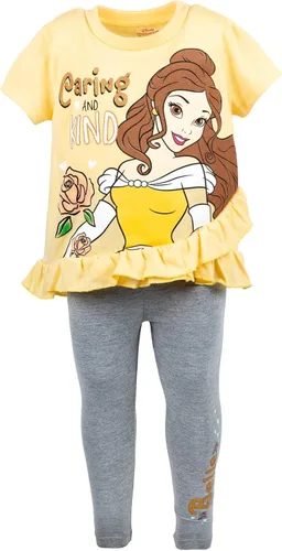 Miniatura 5 de Disney Conjunto de camiseta y leggings con estampado de volantes de Princess Moana