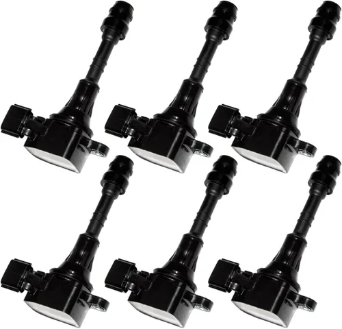 MAS Juego de 6 bobinas de encendido compatibles con Nissan Altima Maxima Murano Pathfinder Quest Infiniti I35 QX4 Suzuki 3.5L V6 repuesto para UF349